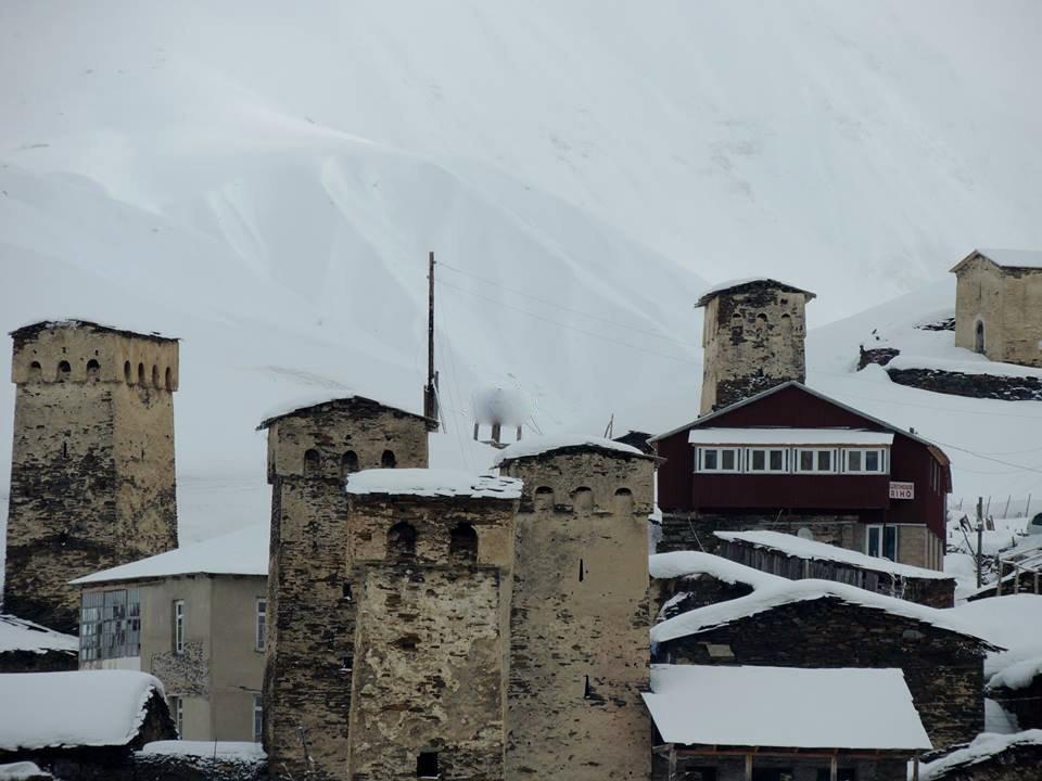 Ushguli Hotel Riho Kültér fotó